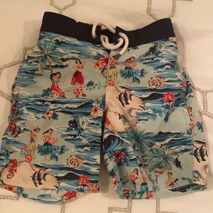 Boys polo bathing suit